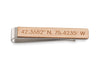 Walnut Wood Tie Clip