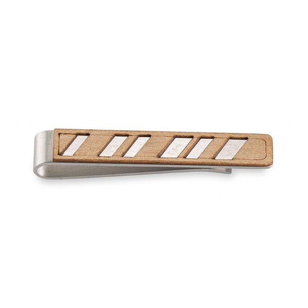 Diagonal Lines Tie Clip