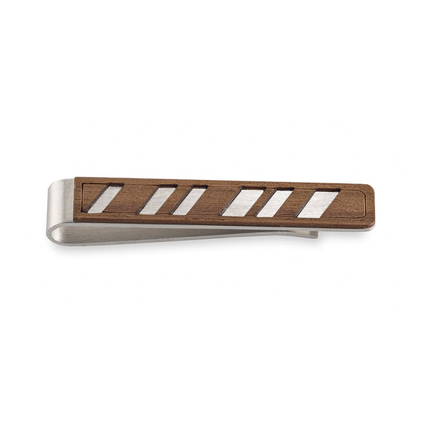 Diagonal Lines Tie Clip