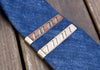 Diagonal Lines Tie Clip