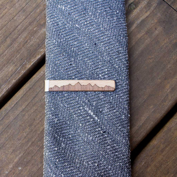 Mountain Tie Clip